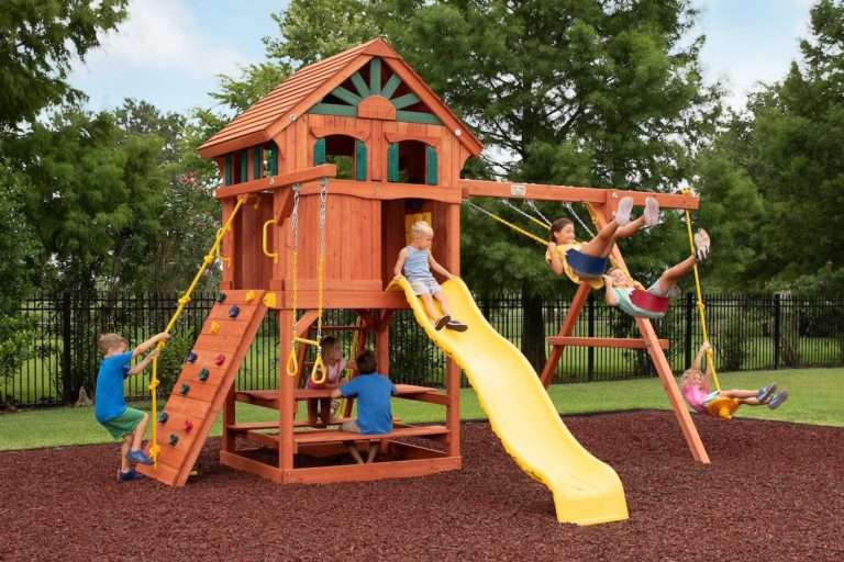 Wooden Play Sets Blaine Tree Frog Wooden Playsets Sales, Delivery